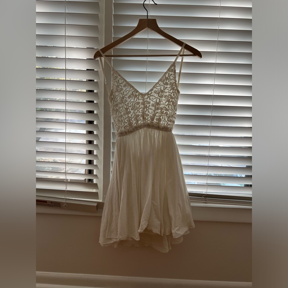 White summer dress
